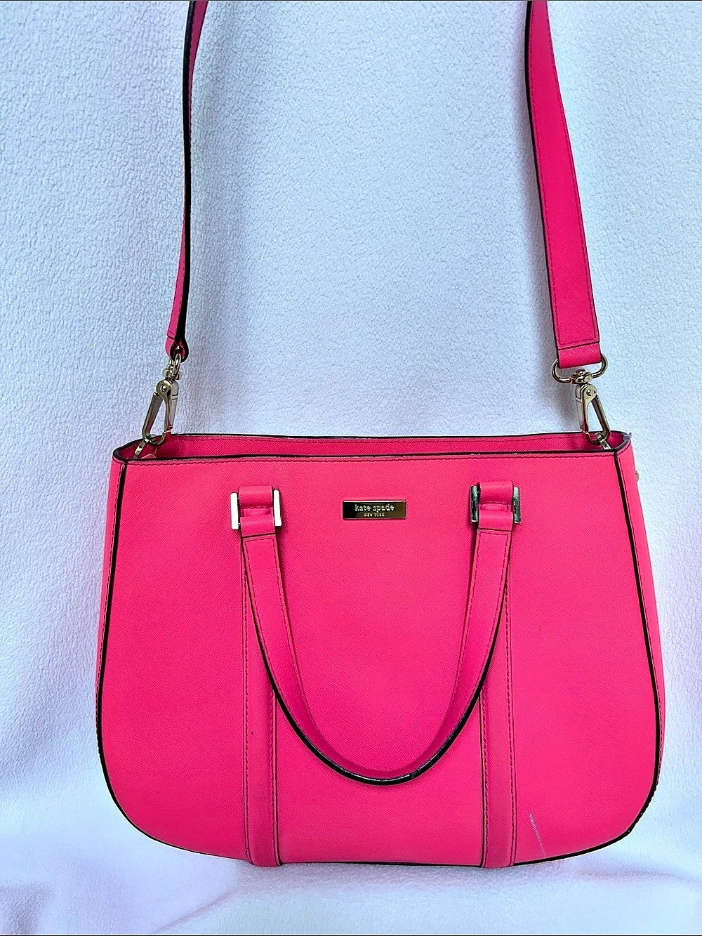 Kate Spade New York Pink Shoulder Bag Like New